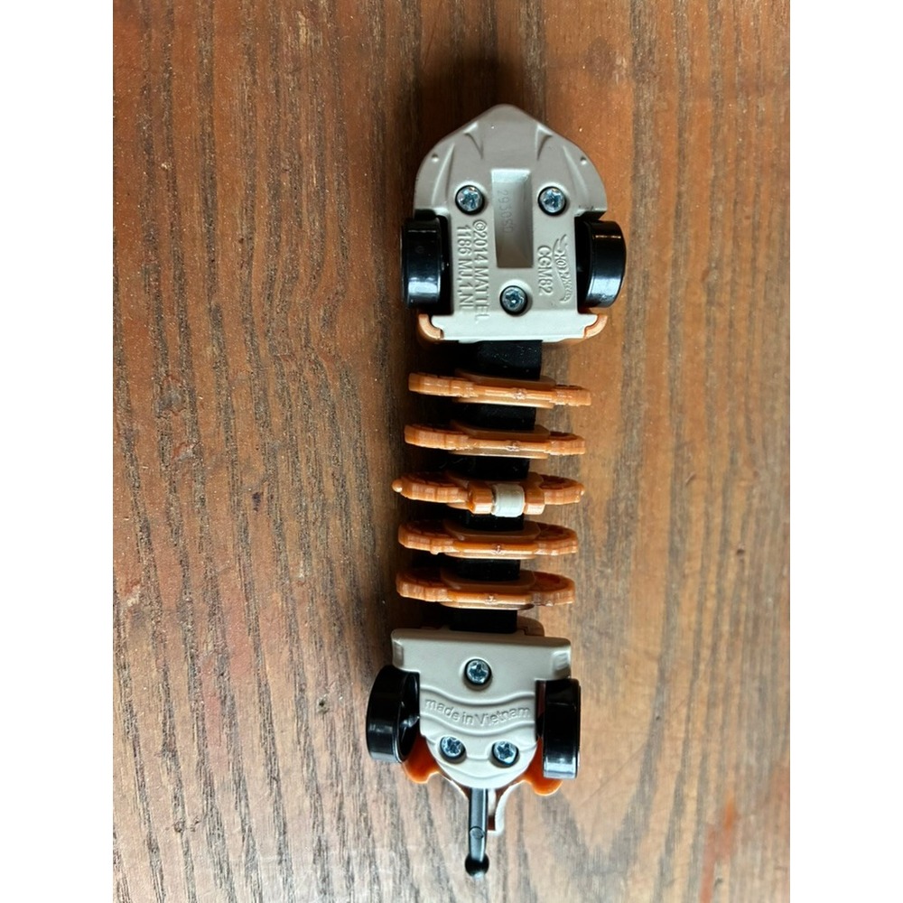 Hot Wheels Mutant Machines Rattle Roller Brown Flexible Diecast Car CGM82 HTF - Picture 6 of 6